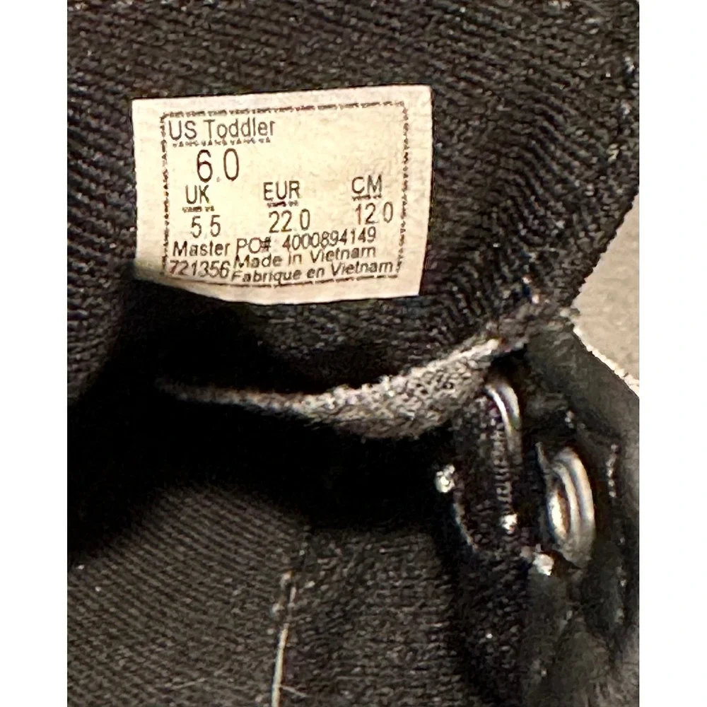 Vans Ward Low Top Toddler Sneakers Grey Heather Black Size 6.0 Toddler